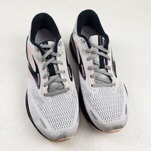 Brooks Adrenaline GTS 22 Sneaker Womens 11 Gray Lace Up Mesh Running Walk Shoe
